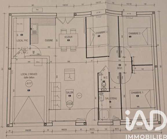 Maison à vendre 4 pièces 75 m² Le Havre