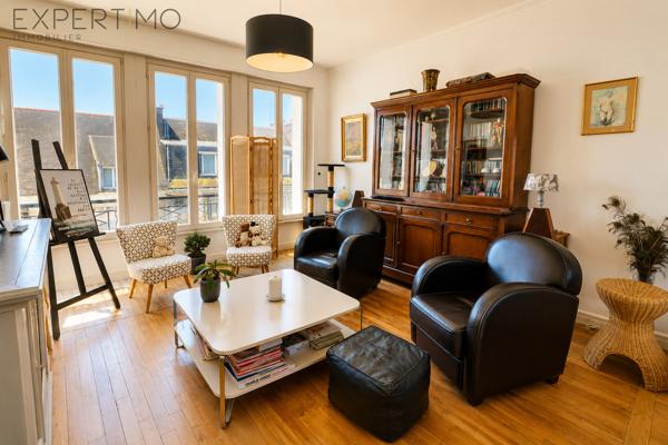 BREST – PILIER ROUGE – DUPLEX BOURGEOIS 188 M² – 3ème & 4ème ÉTAGES – 6 CHAMBRES