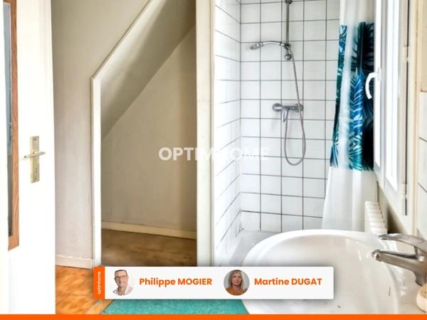 Maison de ville 80 m2, 3 chambres, garage, terrasse et cour