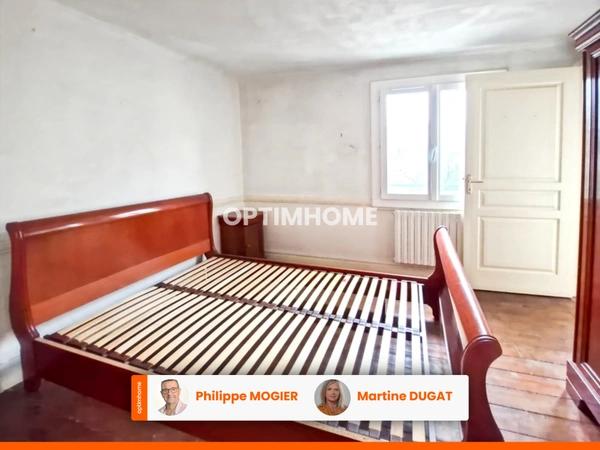Maison de ville 80 m2, 3 chambres, garage, terrasse et cour