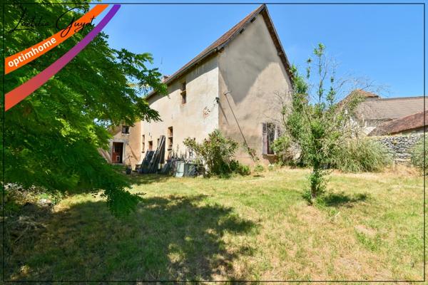 Maison de caractère à vendre à Saint-Menoux – 175m² habitables avec jardin et grenier aménageable