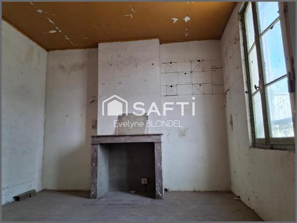 MAISON A RENOVER AVEC BEAU POTENTIEL