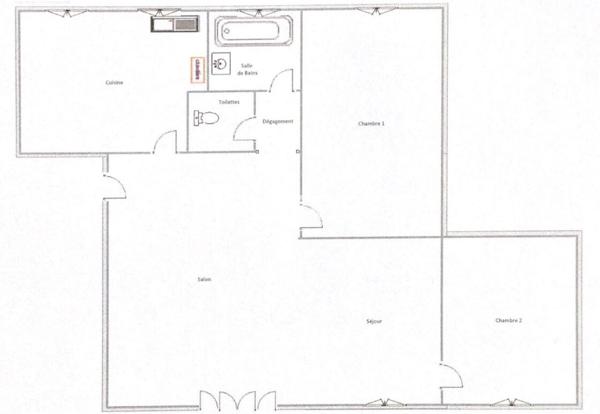 Achat appartement Évreux - 4 pièce(s) - 63 m² - 93 000 €