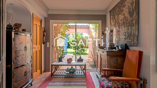 Maison provençale 5 pièces, piscine et garage