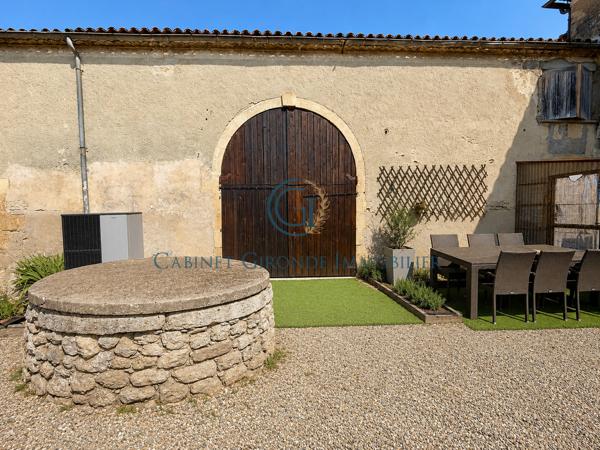 SAINT-MAIXANT MAISON DE VILLAGE EN PIERRE RENOVEE 5 CHAMBRES BUREAU DEPENDANCE JARDIN Langon (33210)