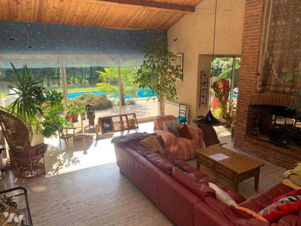 LISIEUX VIAGER OCCUPE Villa 200m², piscine, 5 chambres 