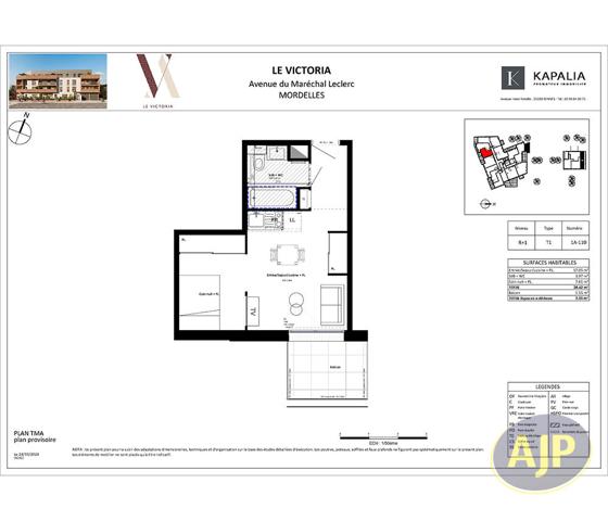 Vente appartement Mordelles : 183 000 € - AJP Immobilier Pacé