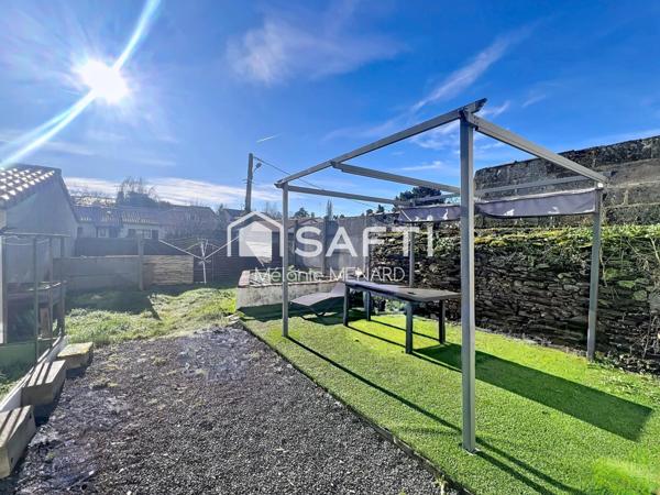 Maison de bourg 88m² - 3 chambres - jardin - terrasse