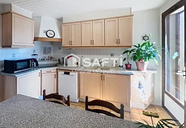 Maison de bourg 88m² - 3 chambres - jardin - terrasse