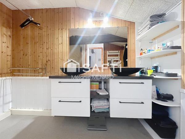 Maison de bourg 88m² - 3 chambres - jardin - terrasse