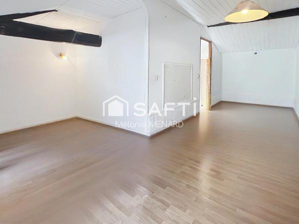 Maison de bourg 88m² - 3 chambres - jardin - terrasse