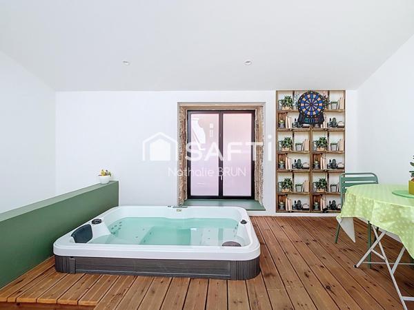 Maison de caractère 200m² rénovée, spa