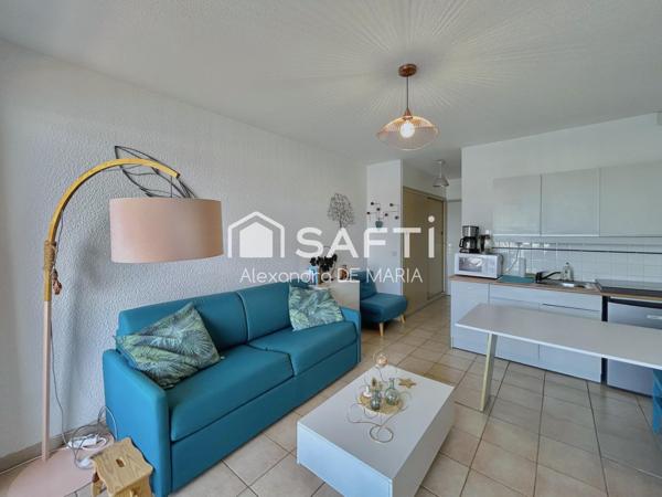 studio très jolie vue sur l'étang