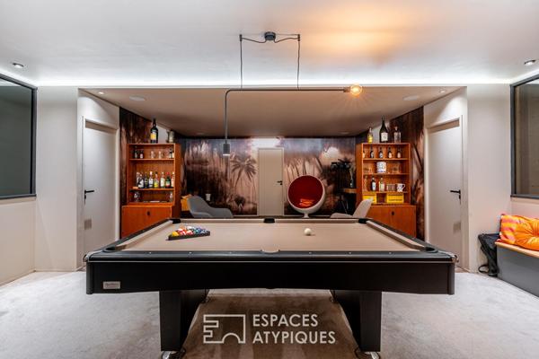 Maison familiale d’architecte avec piscine