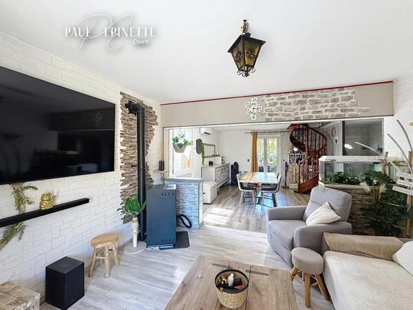 Maison 5 pièces 116m2 avec garage et jardin