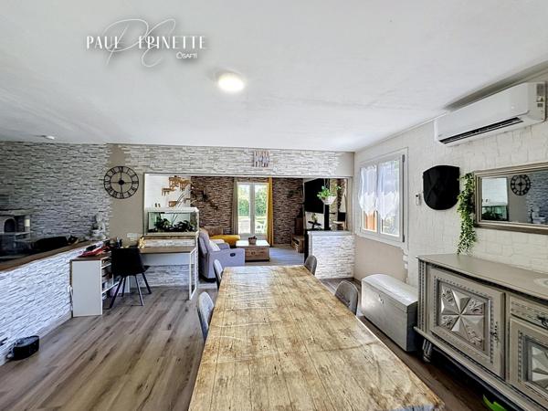 Maison 5 pièces 116m2 avec garage et jardin