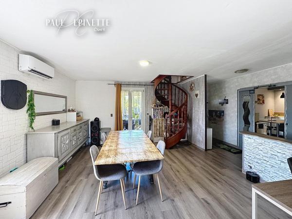 Maison 5 pièces 116m2 avec garage et jardin