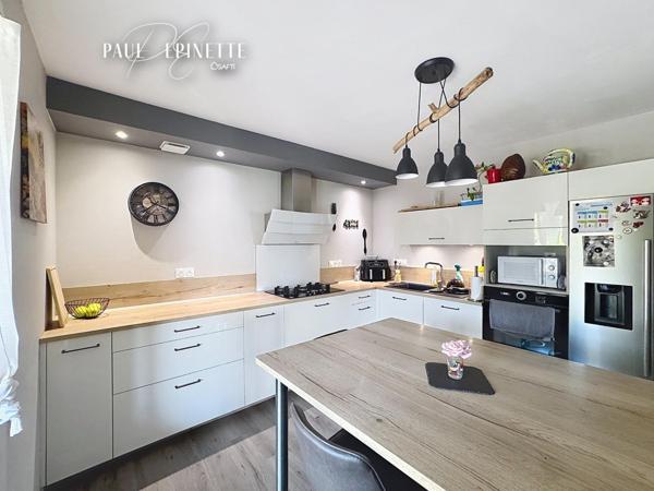 Maison 5 pièces 116m2 avec garage et jardin