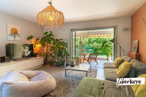 Élégant 3P 87m2, triple exposition, loggia, terrasses et jardin paysagé