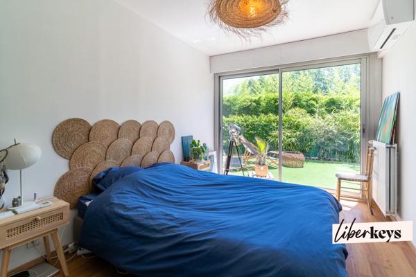 Élégant 3P 87m2, triple exposition, loggia, terrasses et jardin paysagé