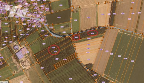 A vendre parcelles en nature de bois et de pré situées à Souastre
