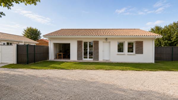 A LOUER MAISON MEUBLEE DE TYPE 4 AVEC JARDIN ET PISCINE - LEGE CAP FERRET , Lege cap ferret