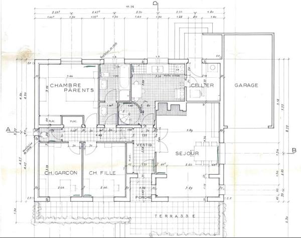 Longpont-sur-Orge (91310) Maison individuelle de 5 pièces de 122 m2 utiles avec une vie de plain pied sur terrain de 652 m2