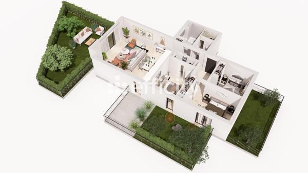 Appartement 4 pièces - 96 m² Bien prestige