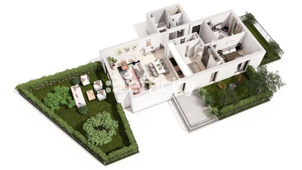 Appartement 4 pièces - 96 m² Bien prestige