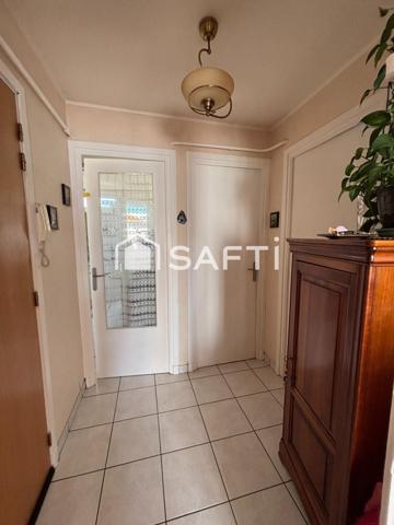 Appartement T2, 39,24m2 carrez, cave et garage