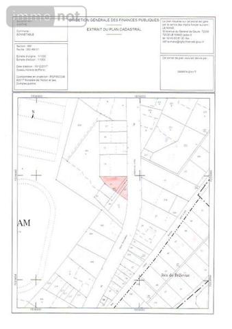 Terrain à Batir à vendre à Bonnétable dans la Sarthe (72110), ref : 079/1516
