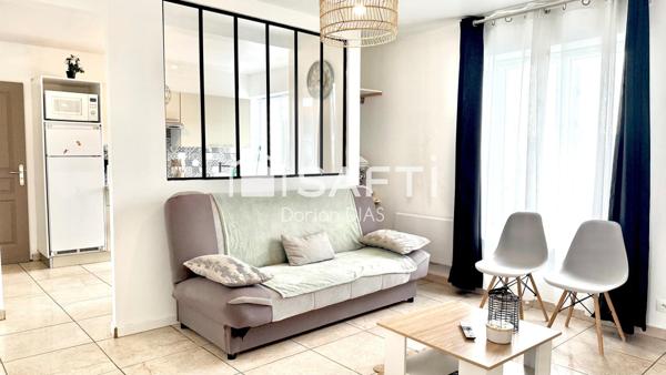 Charmant 3 pièces, 2 chambres – Gare à 2 min !