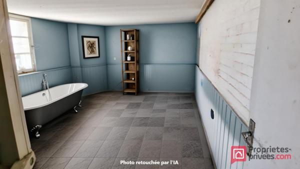 Maison de 85  m² à rénover  sur 833 m² de terrain Proche Hesdin