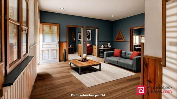 Maison de 85  m² à rénover  sur 833 m² de terrain Proche Hesdin