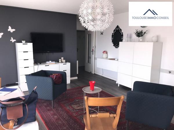 MATABIAU - T3 meublé avec balcon et parking