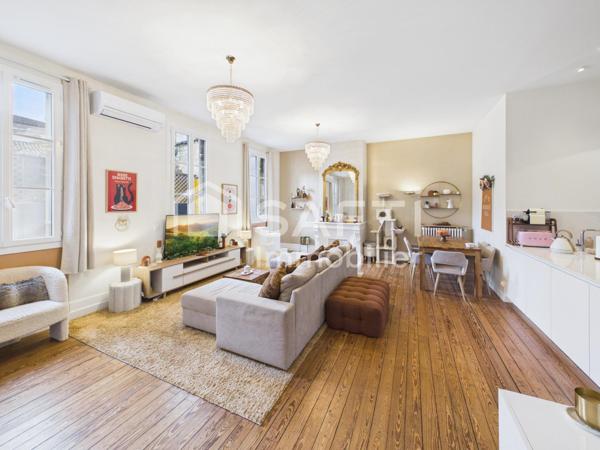 À VENDRE – Élégant appartement de caractère – 146 m² – Bordeaux centre