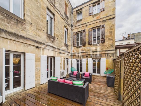 À VENDRE – Élégant appartement de caractère – 146 m² – Bordeaux centre
