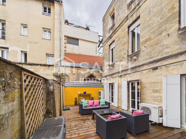 À VENDRE – Élégant appartement de caractère – 146 m² – Bordeaux centre
