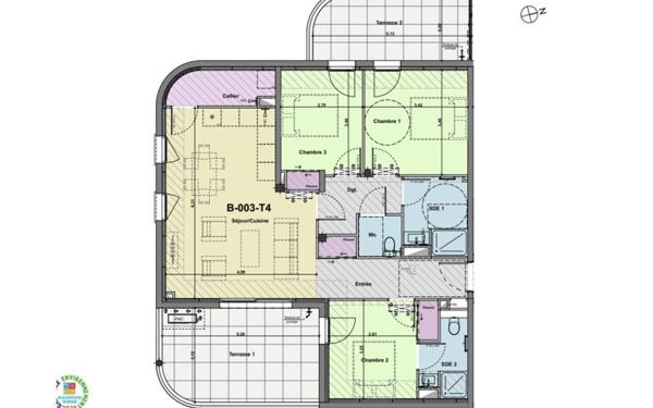 Appartement à vendre    4 pièces •  Narbonne