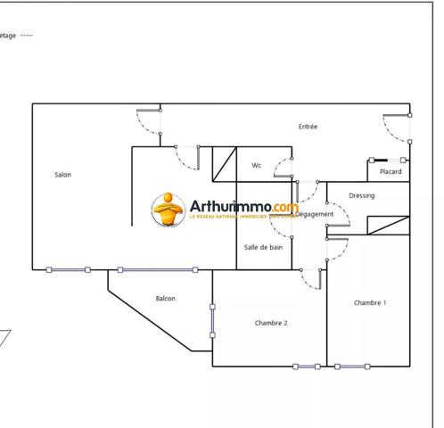 Vente                                                      Appartement
                        
                     3 pièces                      66 m2                     à Meaux