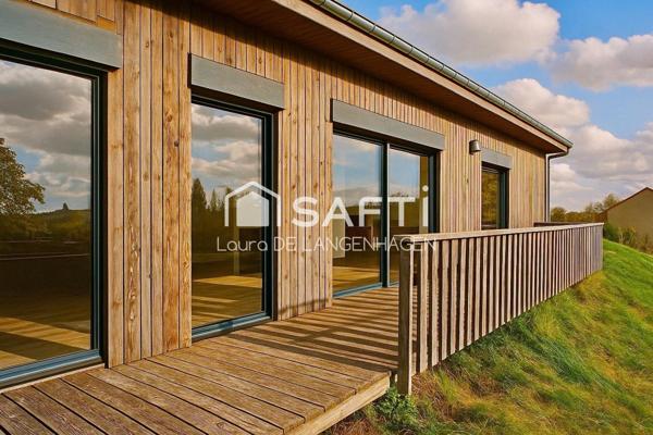 Maison passive de plain-pied à Montfort-le-Gesnois