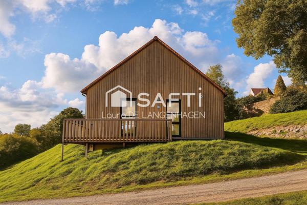Maison passive de plain-pied à Montfort-le-Gesnois