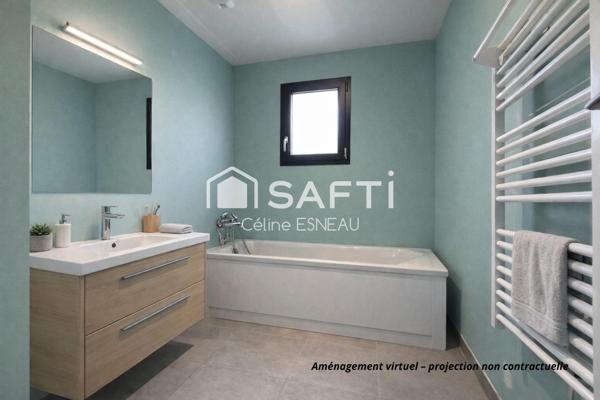 MAISON NEUVE 90 m² - 5 P - 3 CHAMBRES et 1 BUREAU