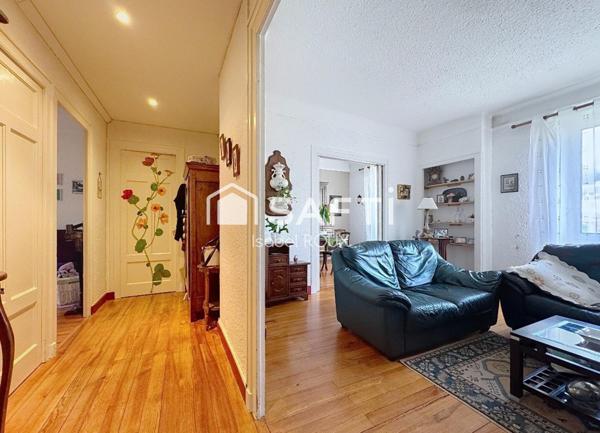 Appartement T4 avec grande terrasse, petite copro