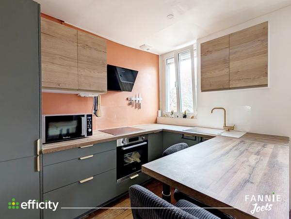 Appartement 2 pièces - 41 m² Exclusivité efficity