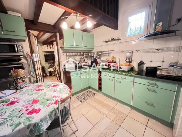 Maison de plain pied avec jardin