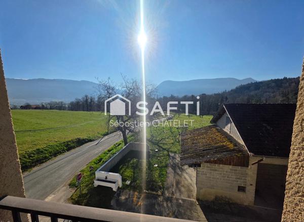 Duplex lumineux au calme, entre Annecy et Aix-les-Bains