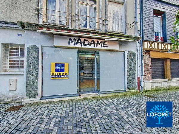 Location local commercial près de PONT AUDEMER - 4 pièce(s) - 101 m² - 1 250 €/mois
