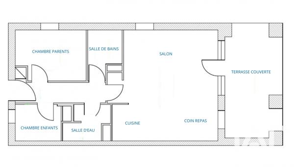 Appartement à vendre 3 pièces 40,81 m² Urrugne