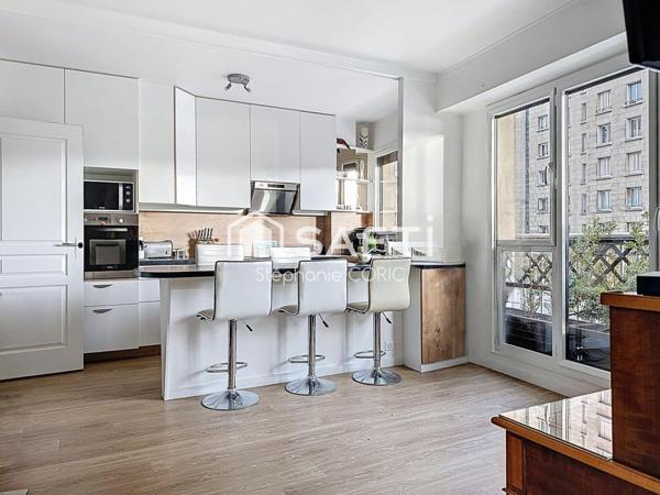 2 PIECE RENOVE - CALME - LUMINEUX